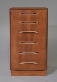 6 Drawer Mid Century Teak Chest - G-Plan