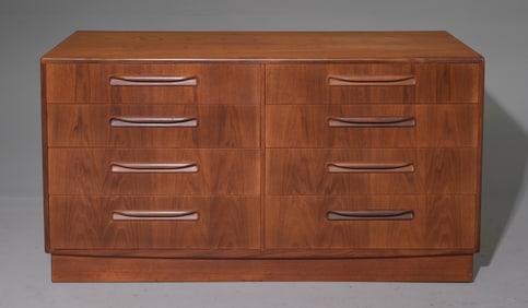 8 Drawer Mid Century Teak Chest - G-Plan