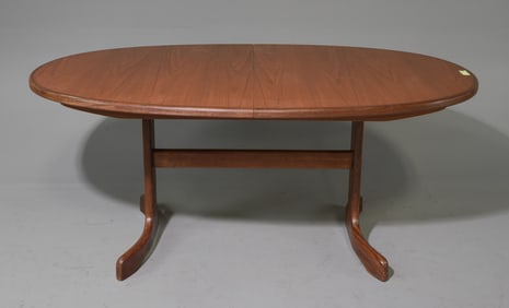 Oval Mid Century Teak Dining Table By G-Plan