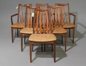 6 High Back Mid Century Dining Chairs - G-Plan Fresco