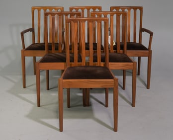 6 Mid Century Modern Dining Chairs - Meredew