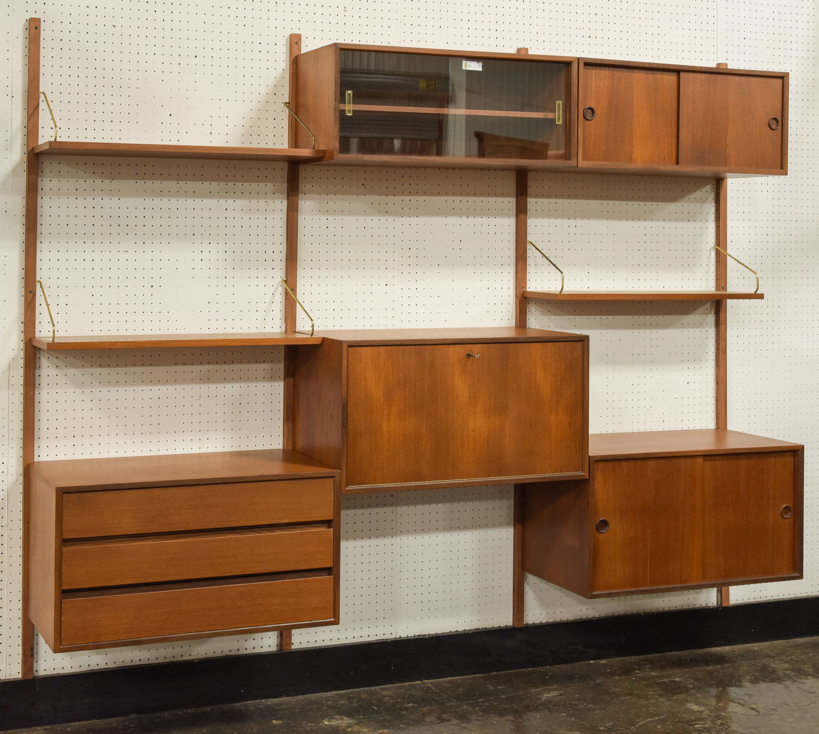 3 Bay Mid Century PS / Cado Style Wall Unit (1 of 5)