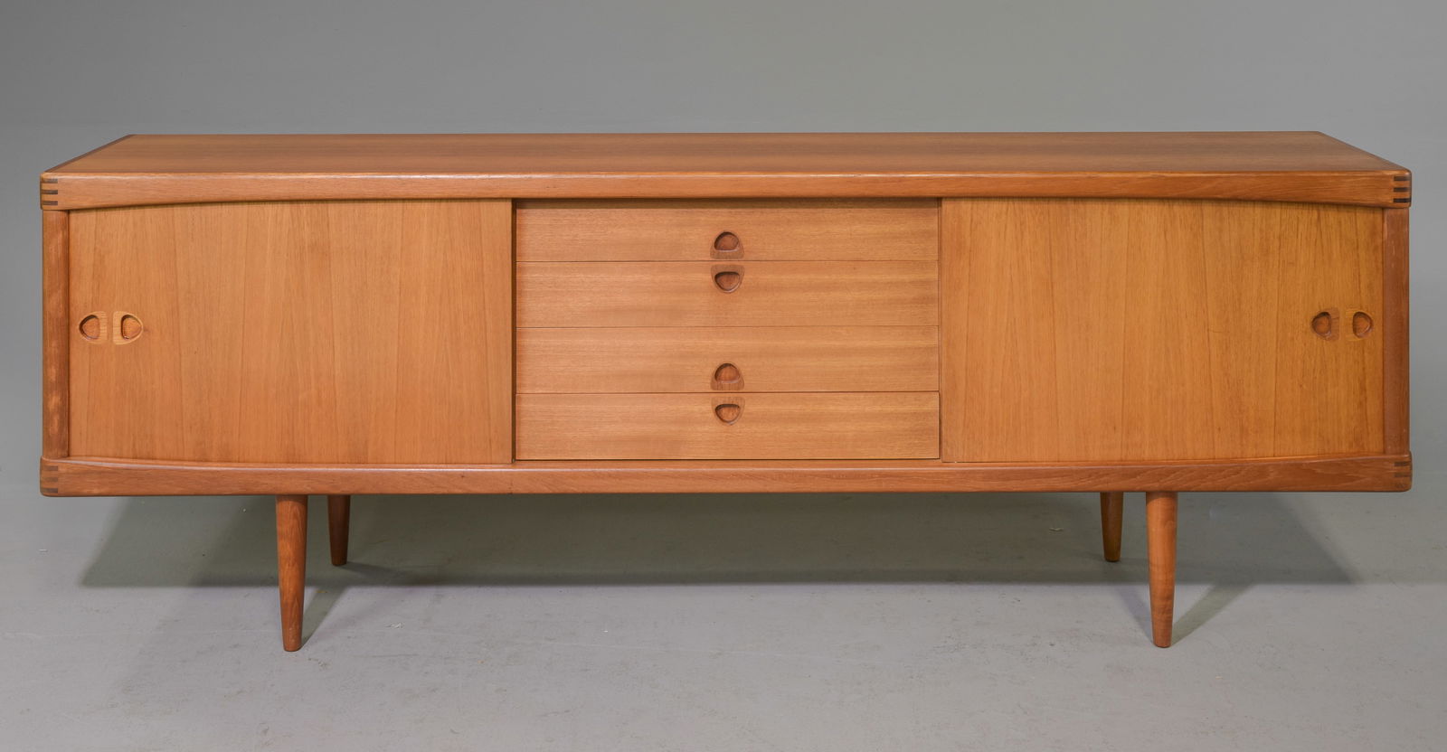 Danish Modern Teak Sideboard by H W Klein for Bramin (1 of 8)