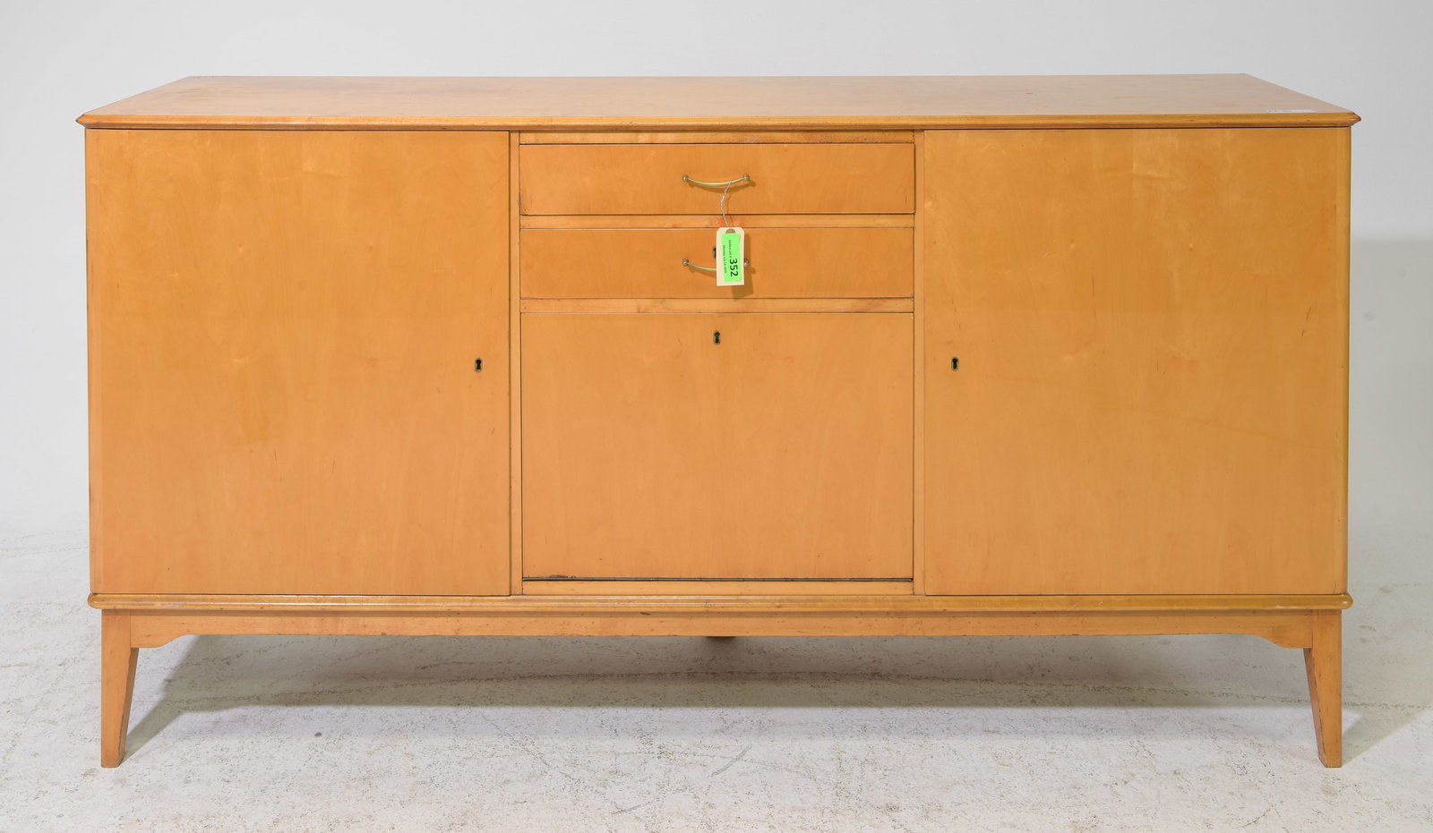 Mid Century Modern Art Deco Style Sideboard: Mid Century Modern Art Deco Style Sideboard - 37 in tall x 71 x 20