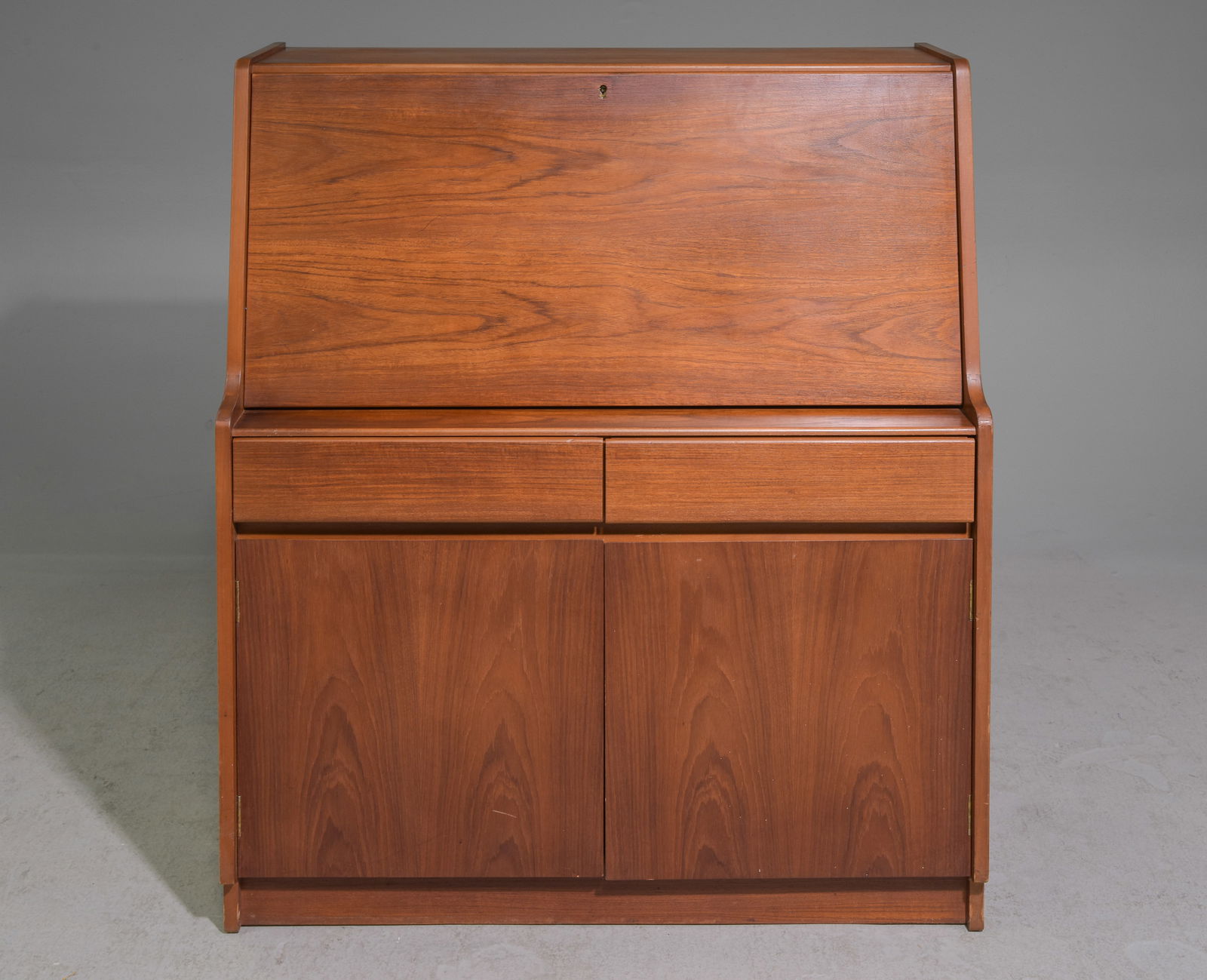 Mid Century Modern Drop Front Desk - Remploy (1 of 7)