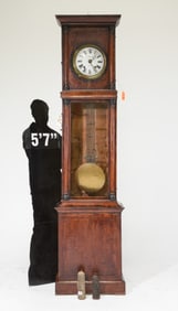 French Empire Style Grandfather Clock