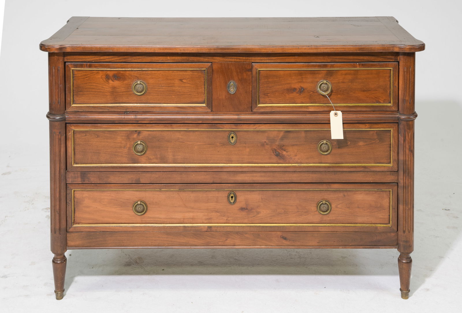 Louis XVI Style Four Drawer Chest (1 of 5)