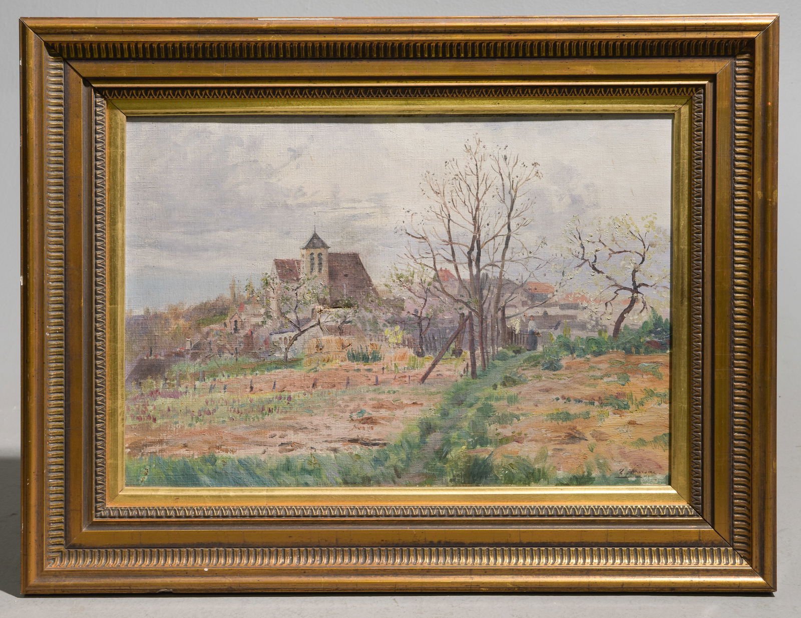 Framed Acrylic on Canvas Landscape (1 of 4)