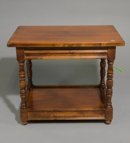 Louis Philippe Style Two Tier Cherry Trolley / Cart