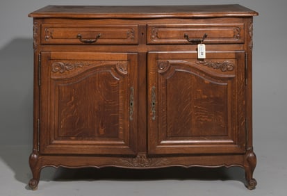 Louis XV Style Oak Buffet / Sideboard