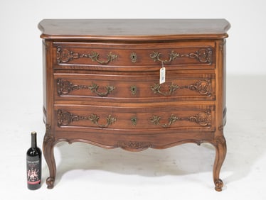 Louis XV Style Oak Four Drawer Chest #2