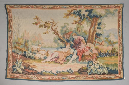 French Needlepoint Romantic Tapestry