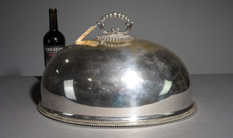 Silverplate Large Meat Dome / Food Cover #2