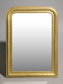 Louis Philippe Style Gold Framed Mirror #1