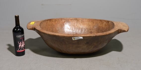 English Waxed Dough Bowl #2