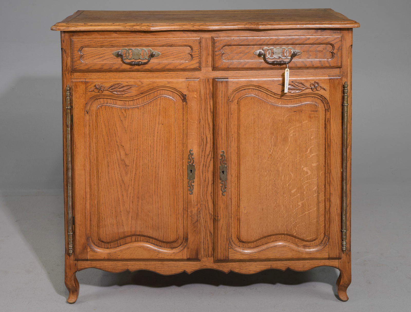 Louis XV Style Oak Buffet / Hall Cabinet (1 of 7)