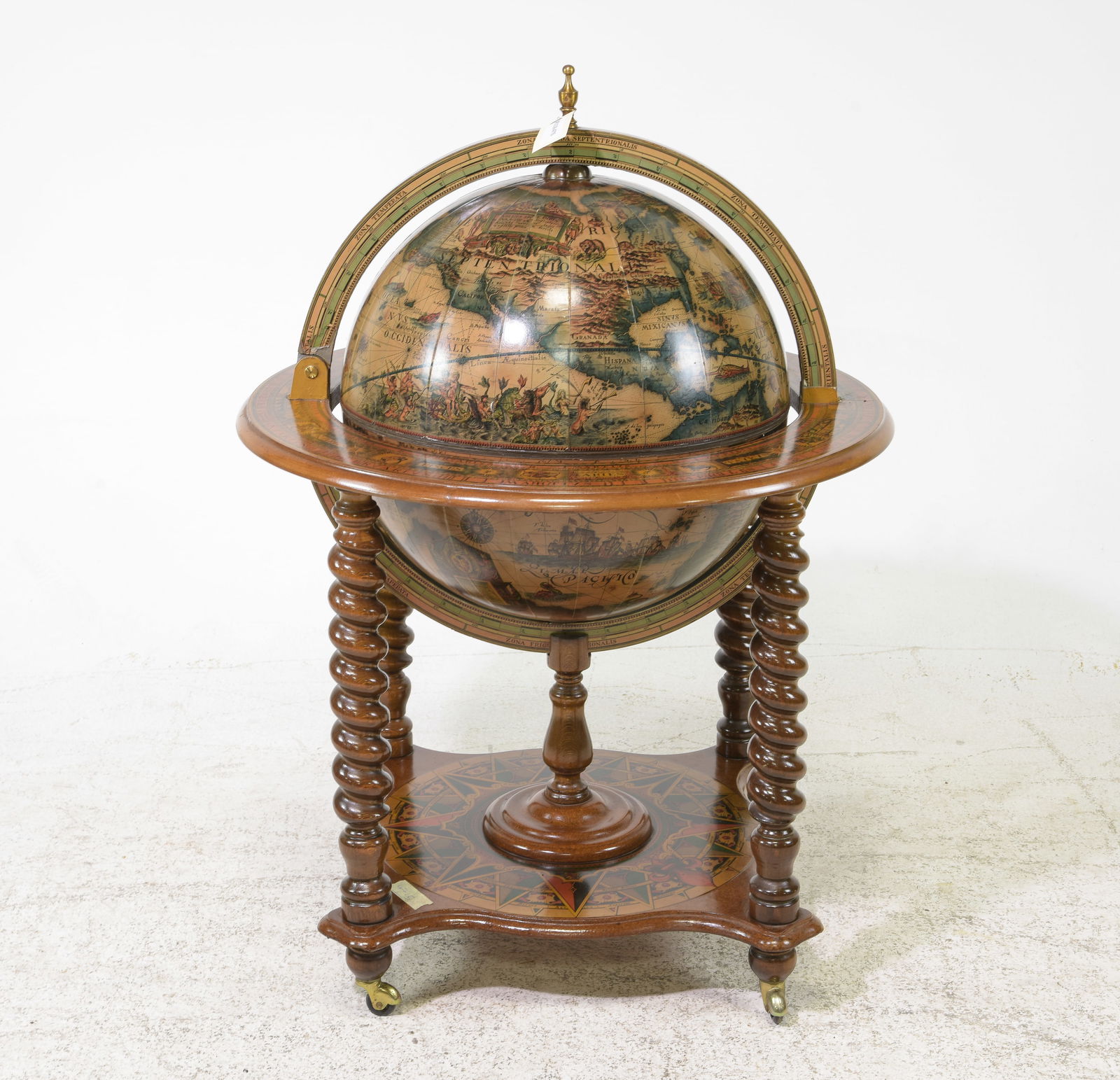 French Globe Bar / Cocktail Cart (1 of 6)