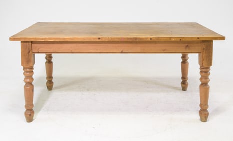 English Pine Farmhouse Table