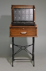 The McCaskey Register Co. Oak Cased Register