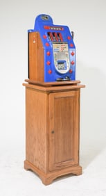 Vintage Mills 5-Cent Diamond Slot Machine