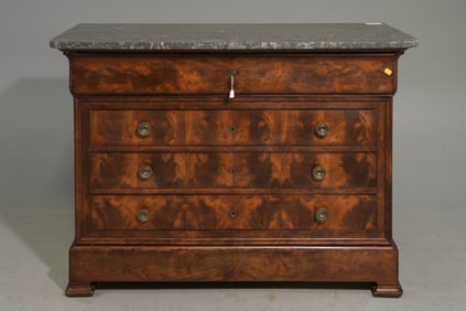 Louis Philippe Style Secretary Chest