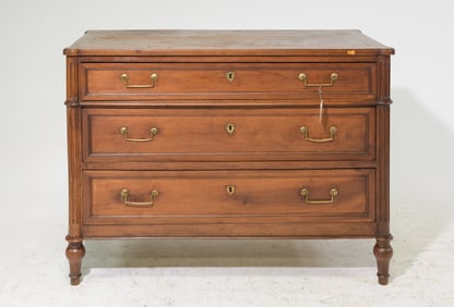Louis XVI Style Three Drawer Chest