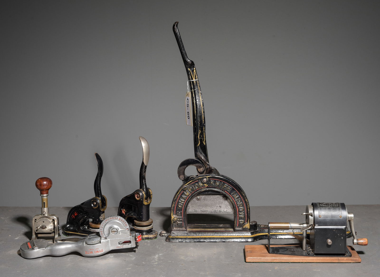 6pcs - Vintage Tobacco Cutter, Stamps, Etc. (1 of 7)