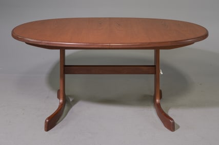 Oval Mid Century Teak Dining Table By G-Plan