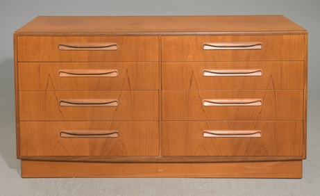 8 Drawer Mid Century Teak Chest - G-Plan #1
