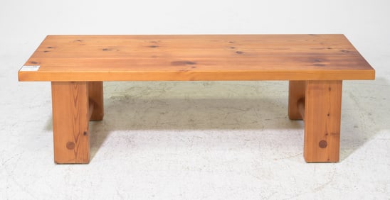 Scandinavian Pine Bench / Stool