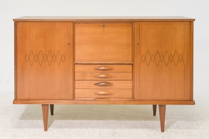 Scandinavian Mid Century Modern Highboard