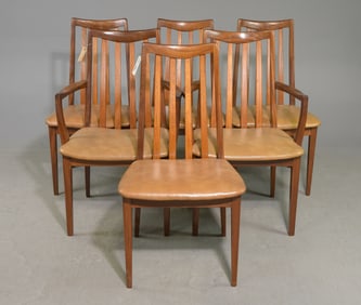 6 High Back Mid Century Dining Chairs - G-Plan