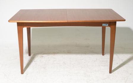 Mid Century Modern Table with Pop Up Leaf