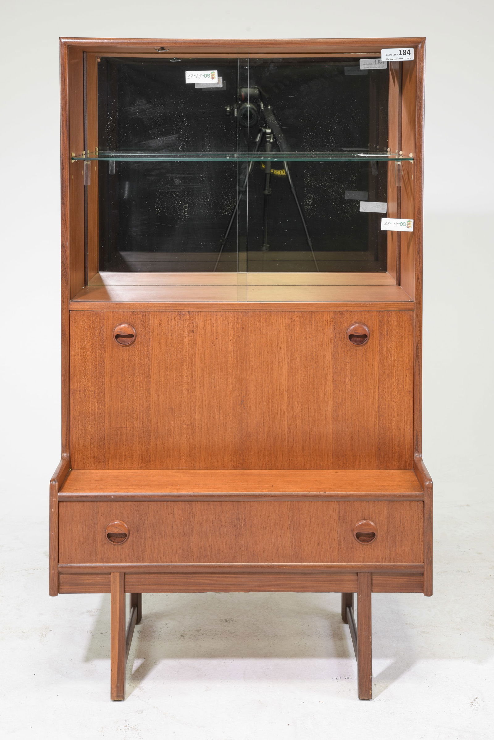 Mid Century Cocktail Cabinet / Bookcase - Turnidge (1 of 3)