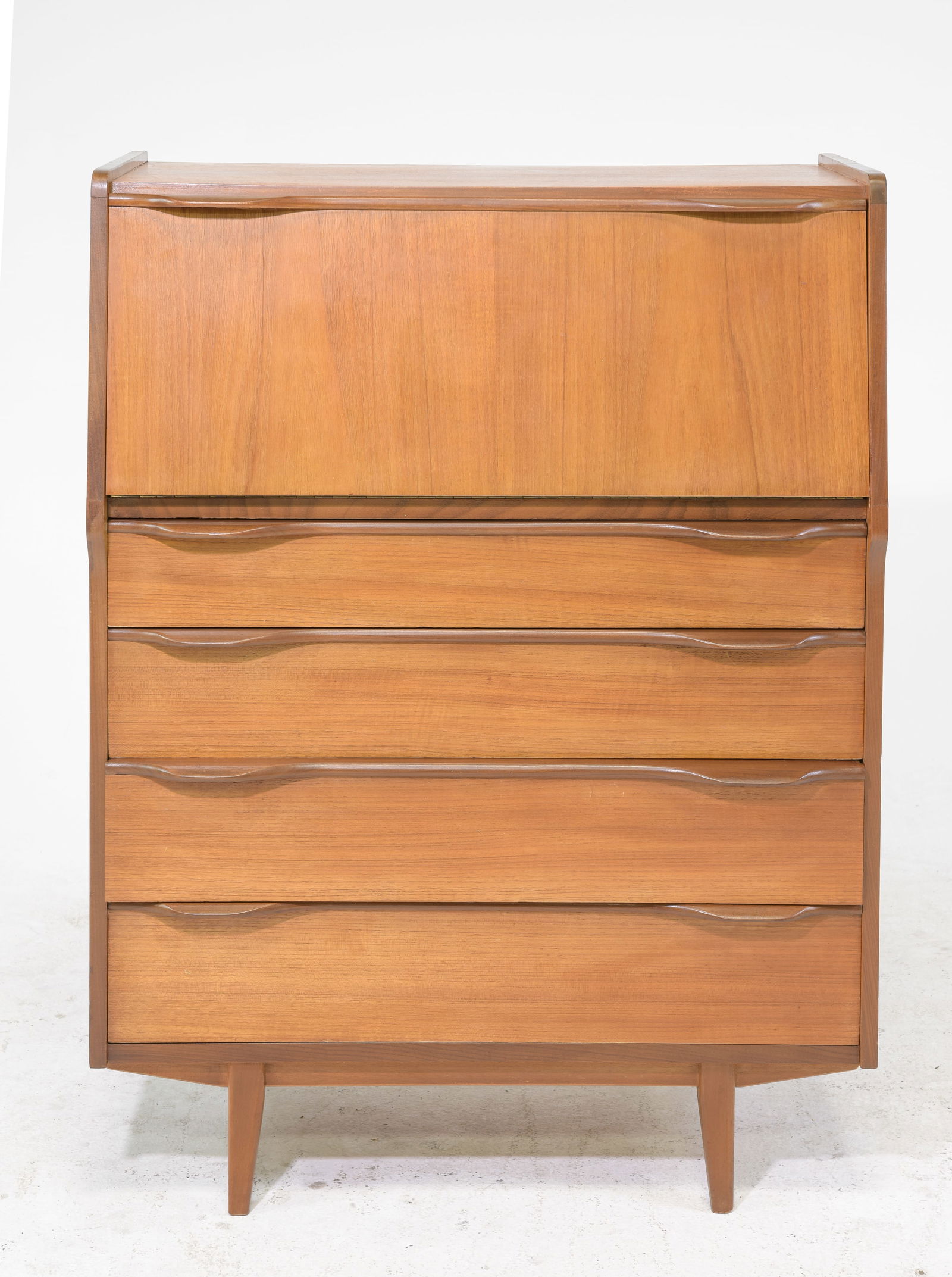Mid Century Modern Drop Front Desk / Bureau (1 of 8)