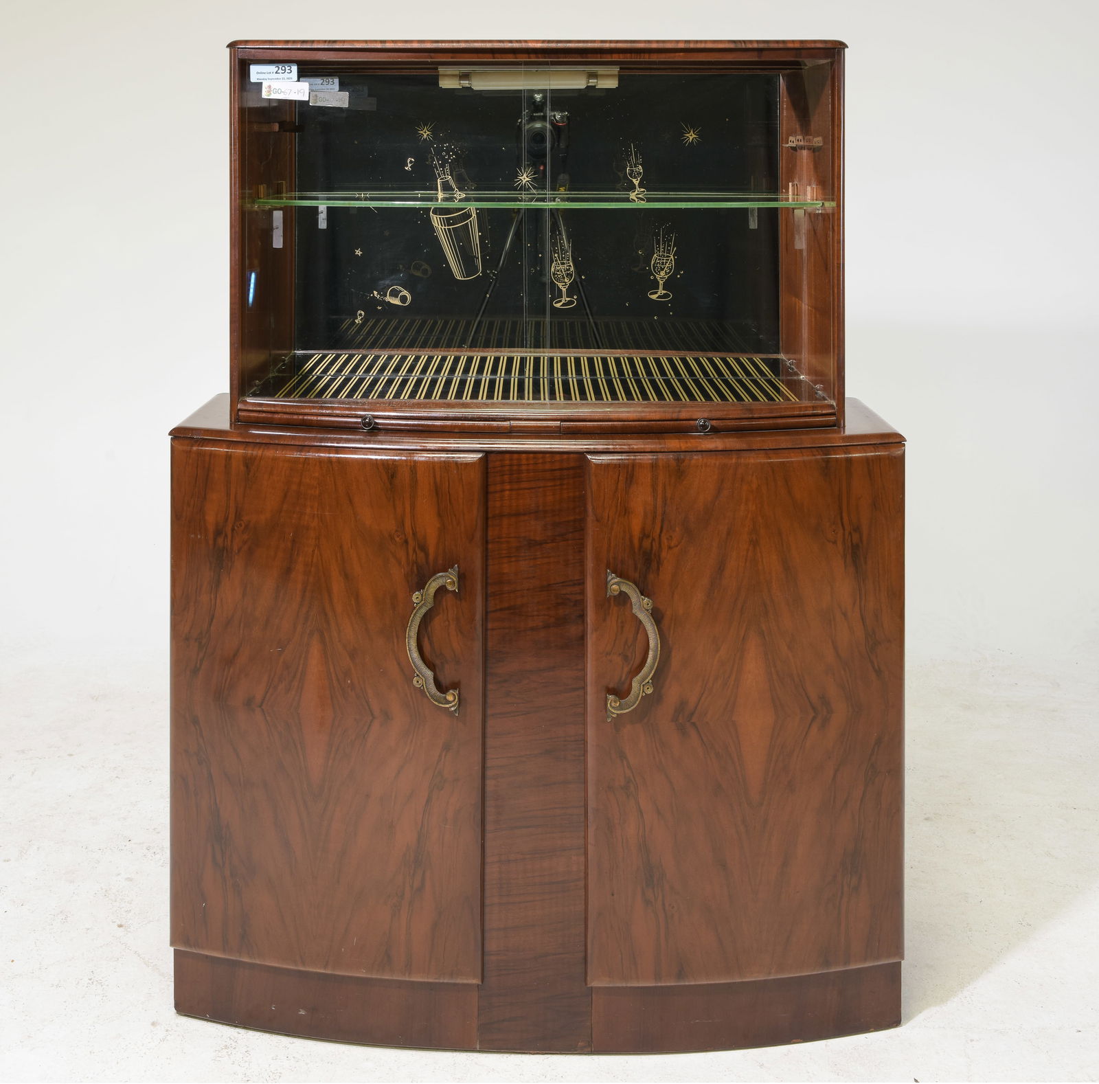 Mid Century Modern / Art Deco Style Cocktail Cabinet (1 of 9)