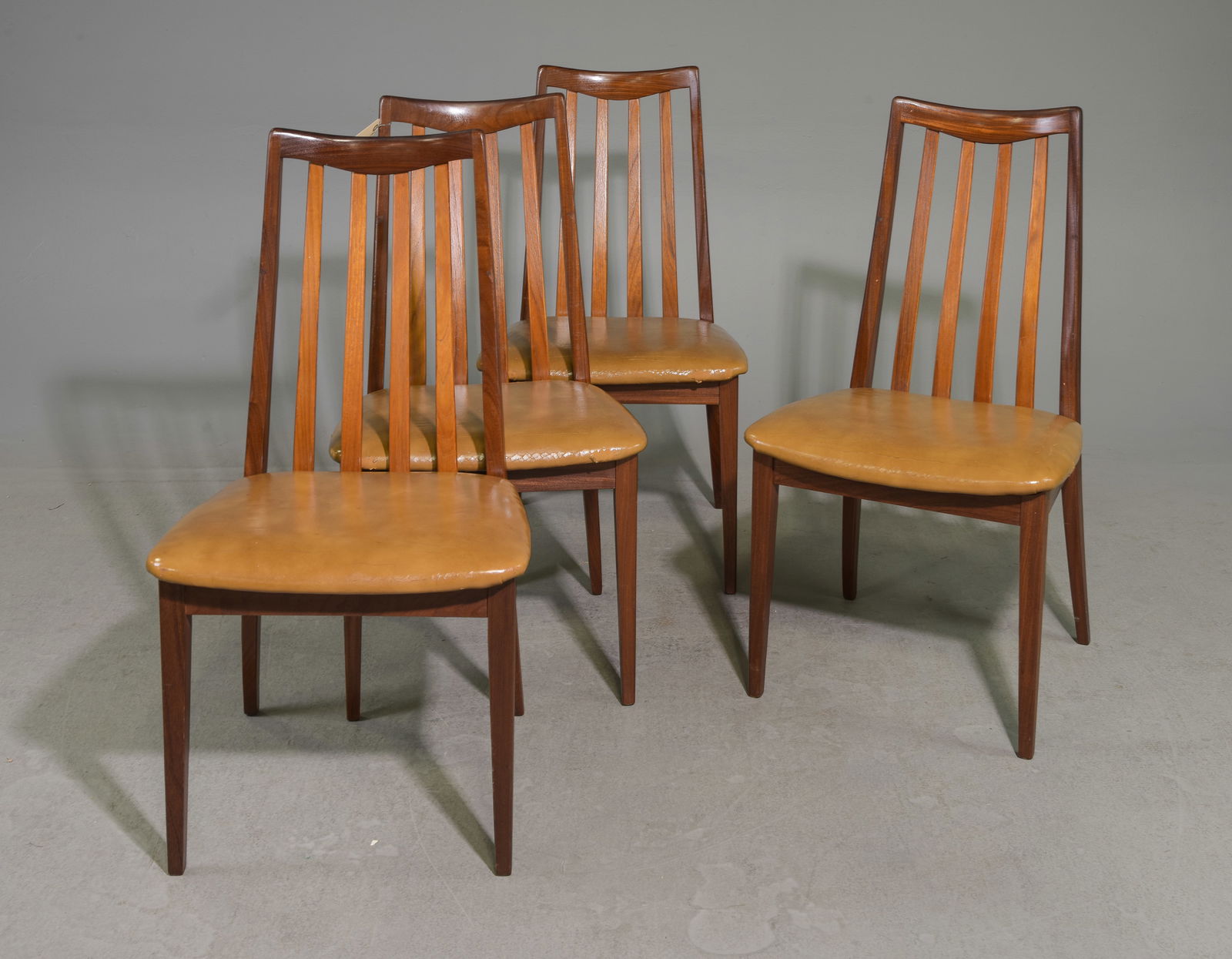 4 Mid Century Modern Teak Dining Chairs by Gplan (1 of 6)