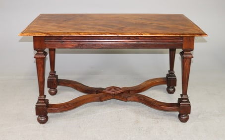 French Walnut Writing / Game Table