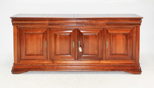 Louis Philippe Style Fruitwood Four Door Sideboard