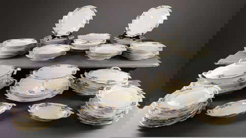 50+ Assorted French Limoges Plate Set