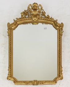 Napoleon III Style Gold Gilt / Painted Framed Mirror