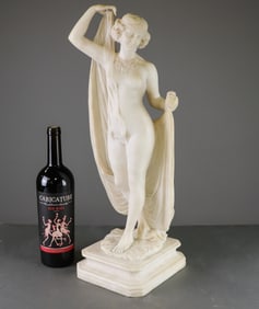 Art Nouveau Style Marble Figure