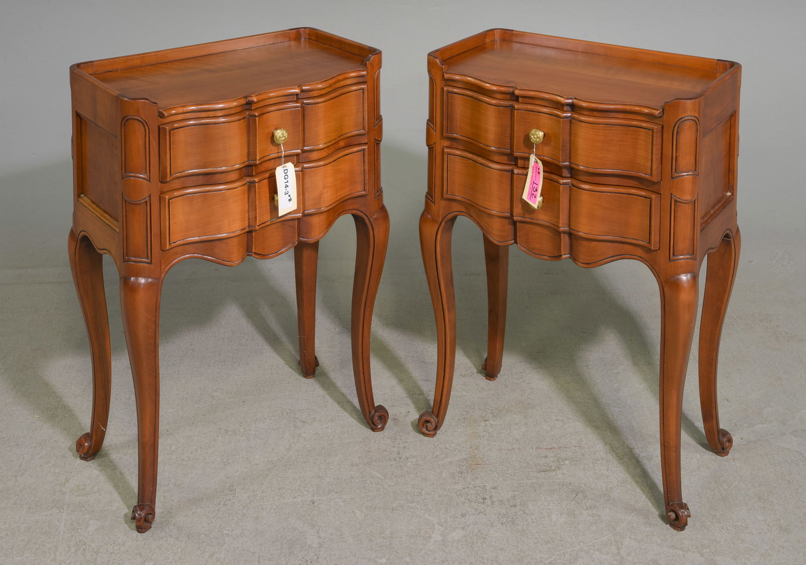 Pair Of Louis XV Style Nightstands (1 of 4)