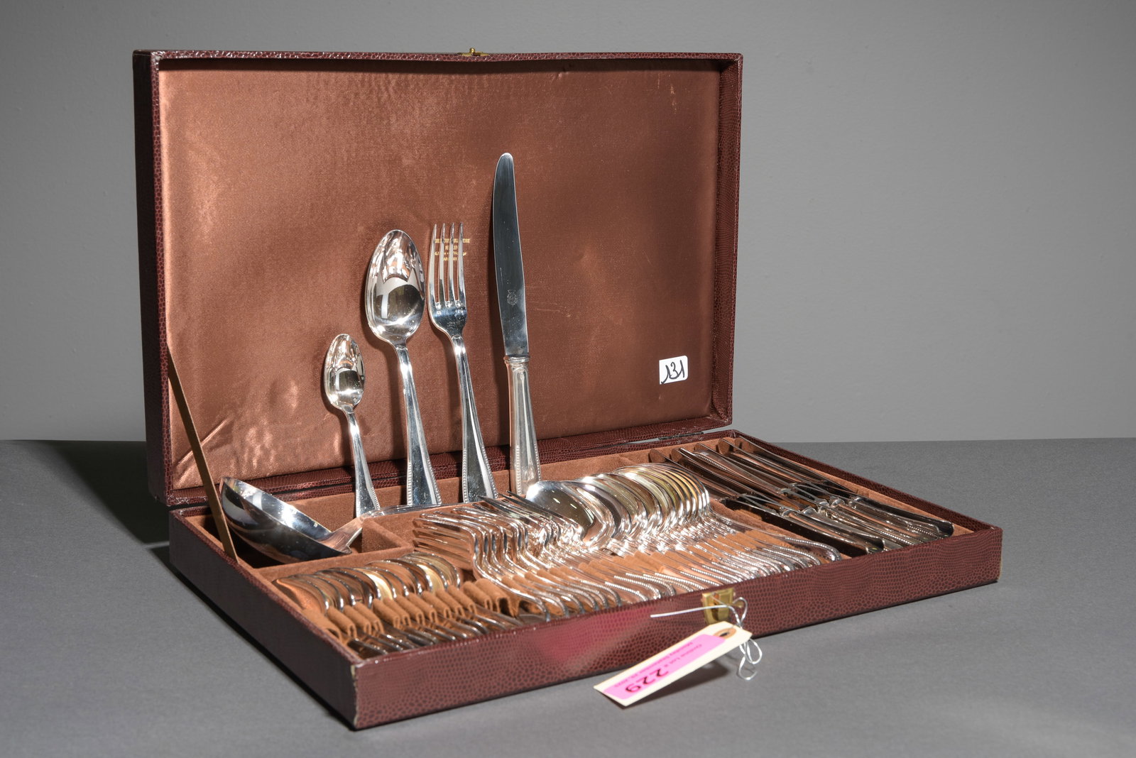 French Assorted Silverware Set - Knives, Spoons, Forks (1 of 6)