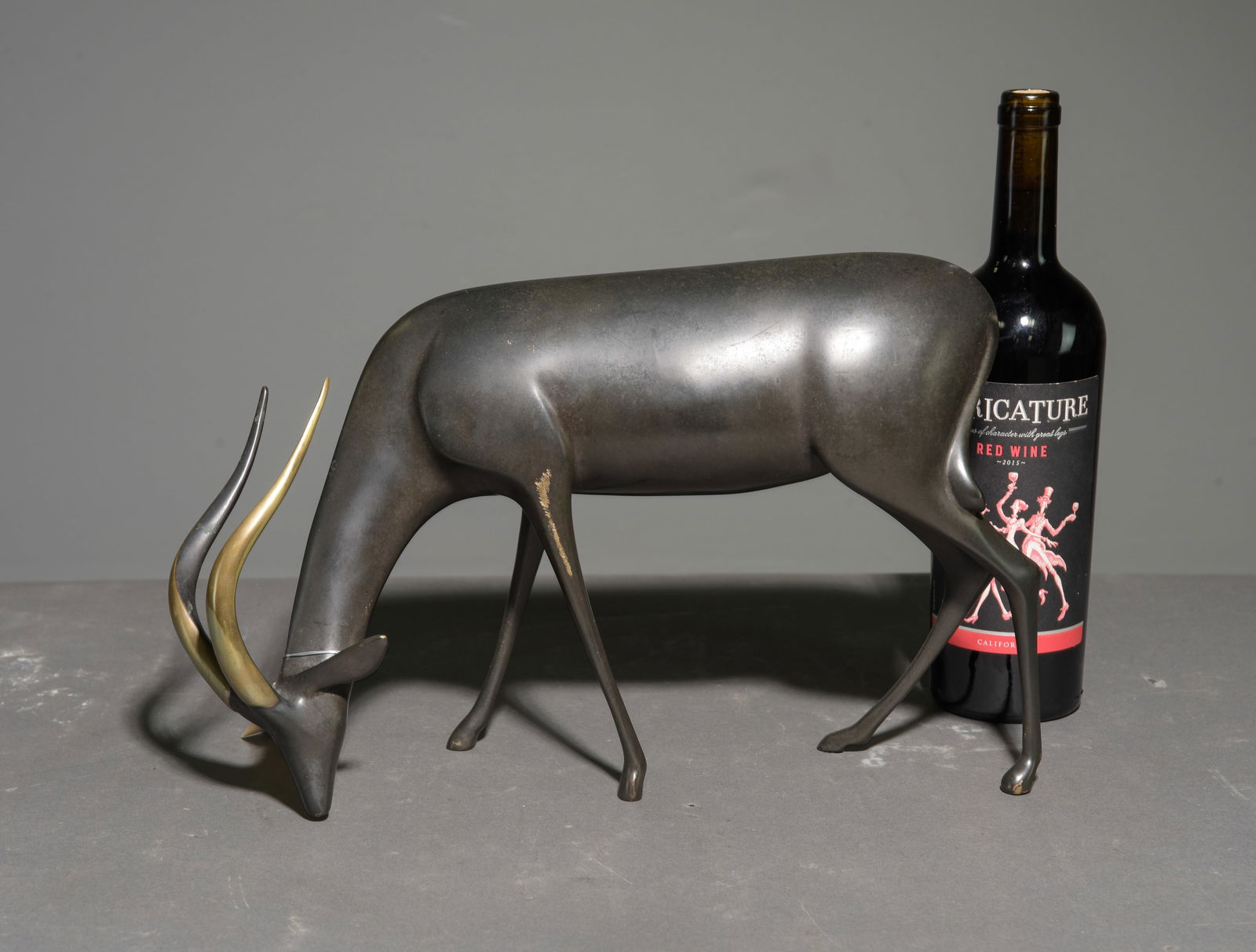 Loet Vaderveen Bronze Antelope Figure (1 of 5)