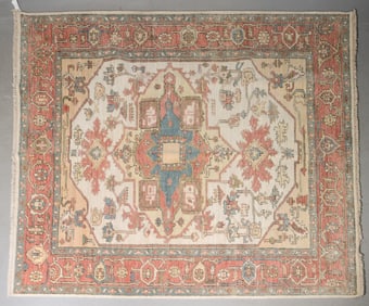 Hand Knotted Serapi Rug - 10' x 8'