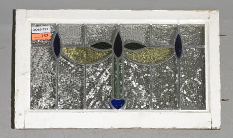 British Stained Leaded Glass Window #1