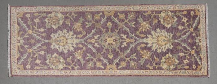 Hand Knotted  Peshawer Runner Rug - 6' X 2'