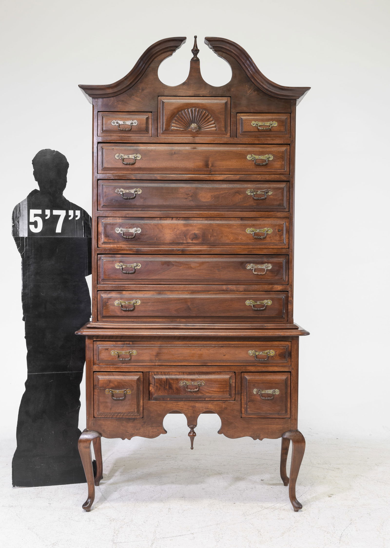 Victorian Style Highboy / Chest: Victorian Style Highboy / Chest - 84 in tall x 41 x 17