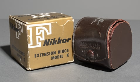 Nikkor F Extension Rings Model K in Original Packaging